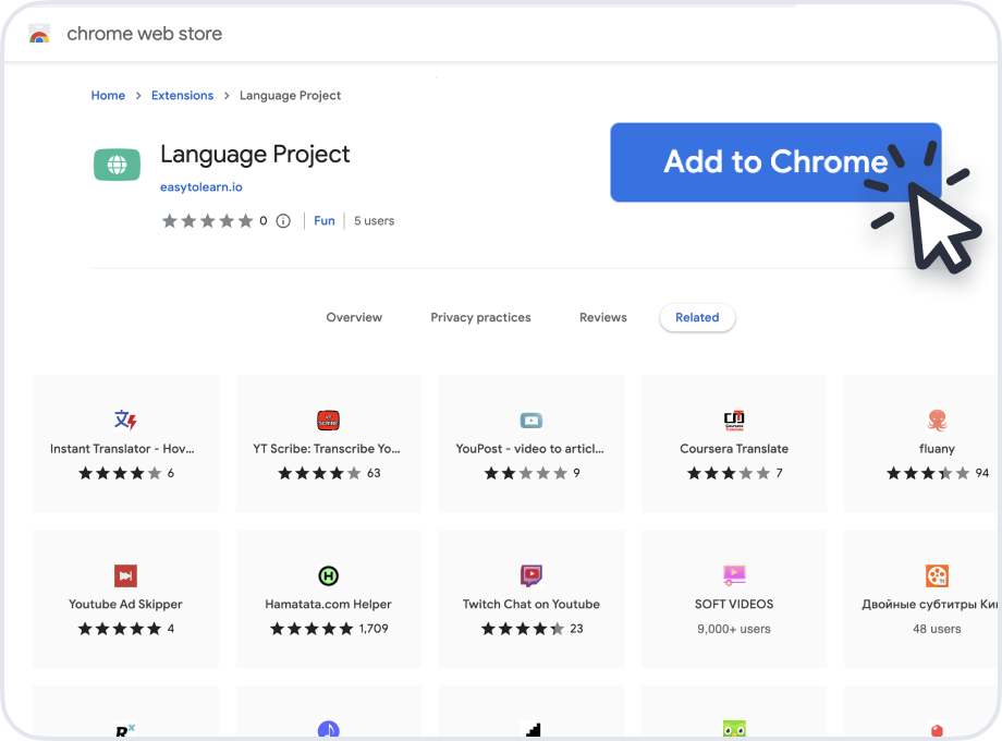 How to use our extension